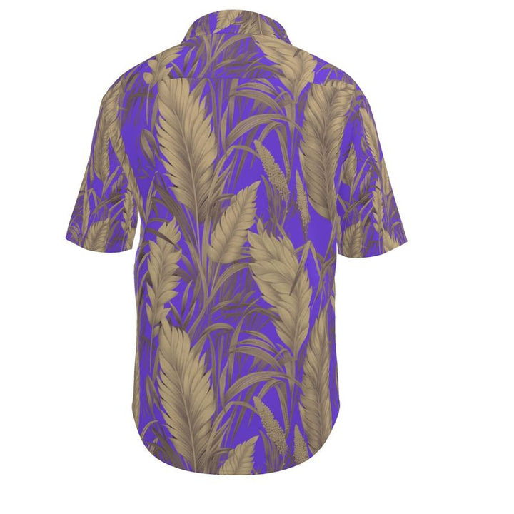 Men’s Short Sleeve Shirt – “Royal Tropic”
