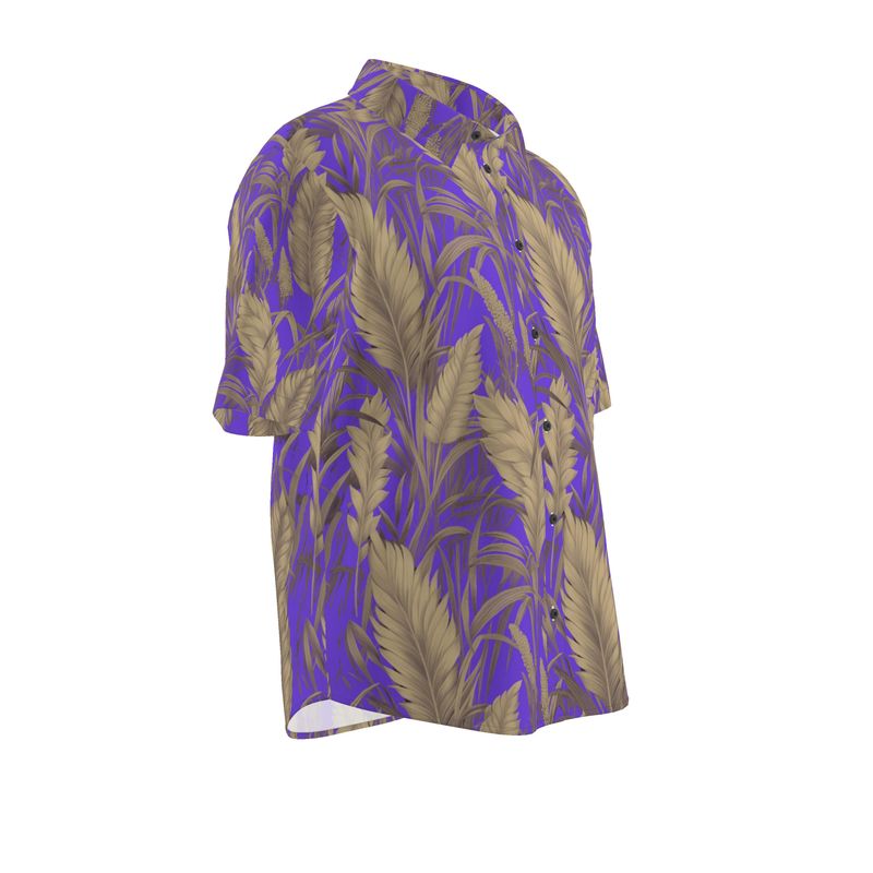 Men’s Short Sleeve Shirt – “Royal Tropic”