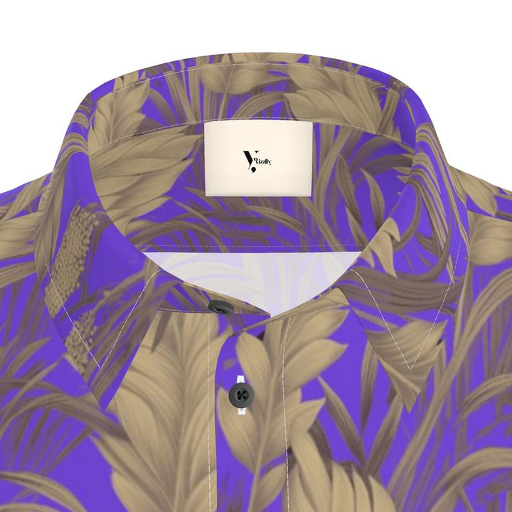 Men’s Short Sleeve Shirt – “Royal Tropic”
