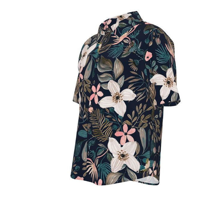 Men’s Short Sleeve Shirt – “Nocturnal Bloom” Artwork