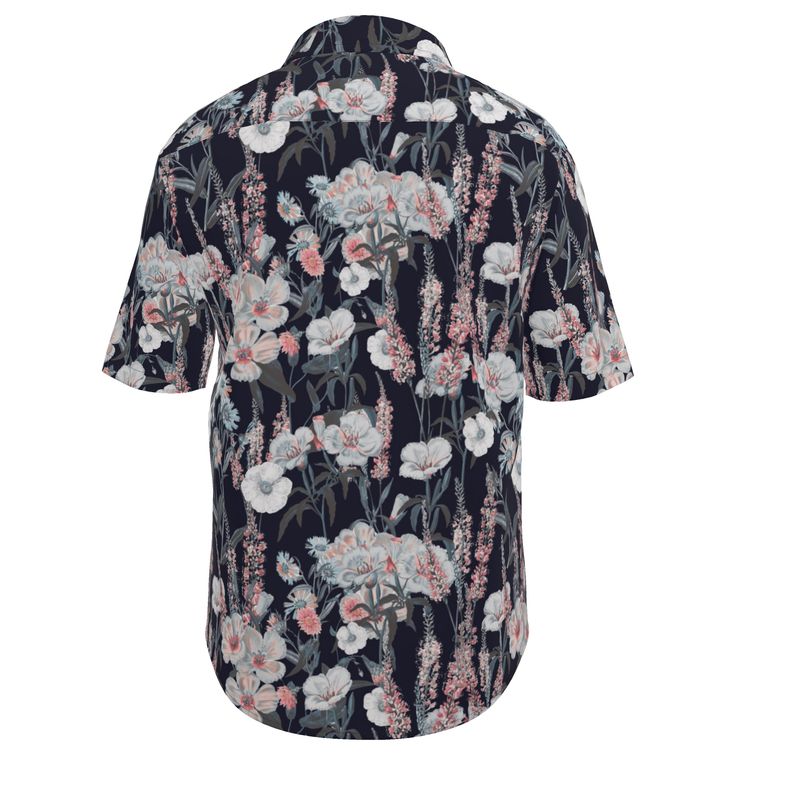 Men’s Short Sleeve Shirt – “Evening Meadow” Artwork