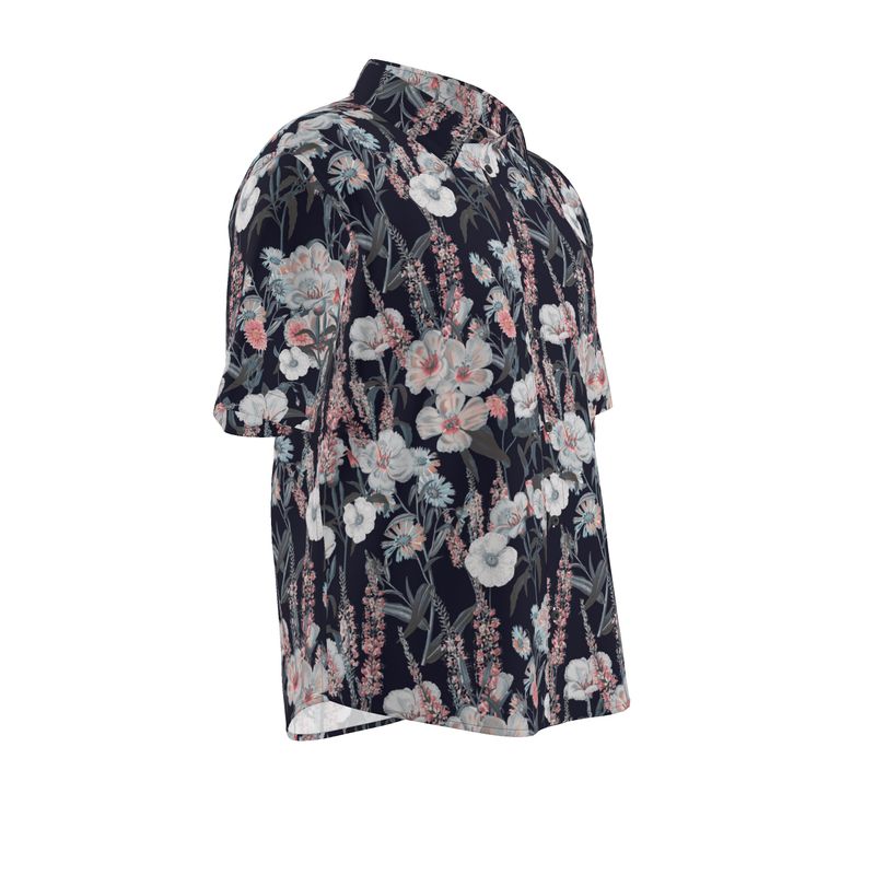Men’s Short Sleeve Shirt – “Evening Meadow” Artwork