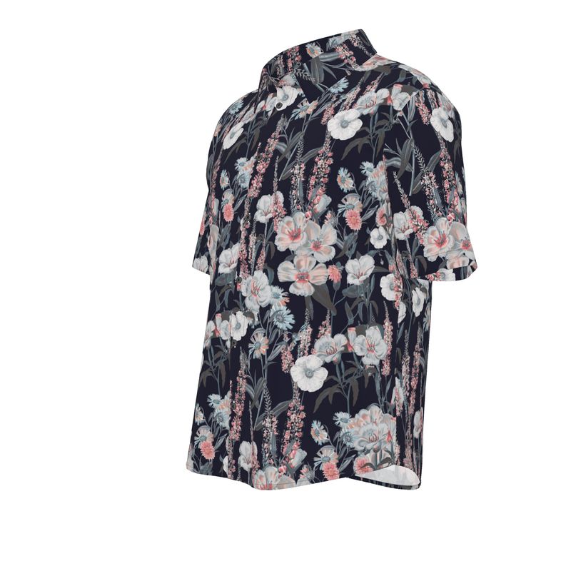 Men’s Short Sleeve Shirt – “Evening Meadow” Artwork