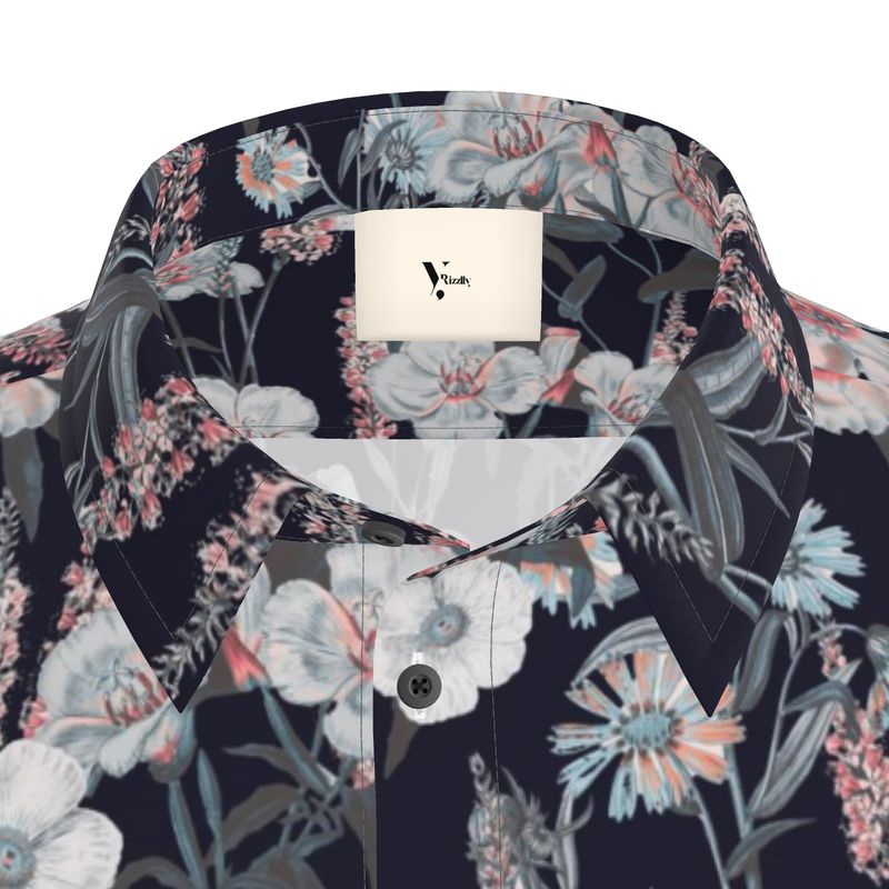 Men’s Short Sleeve Shirt – “Evening Meadow” Artwork