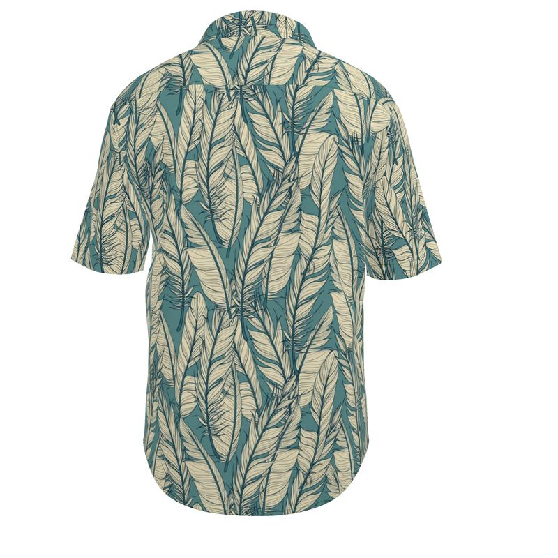 Men’s Short Sleeve Shirt – “Palm Dune” Artwork