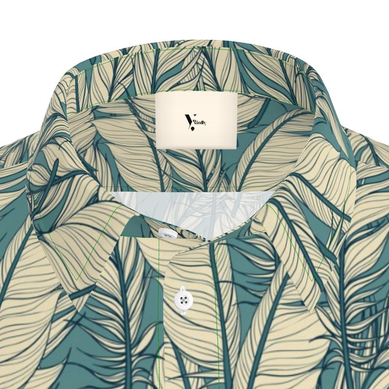 Men’s Short Sleeve Shirt – “Palm Dune” Artwork