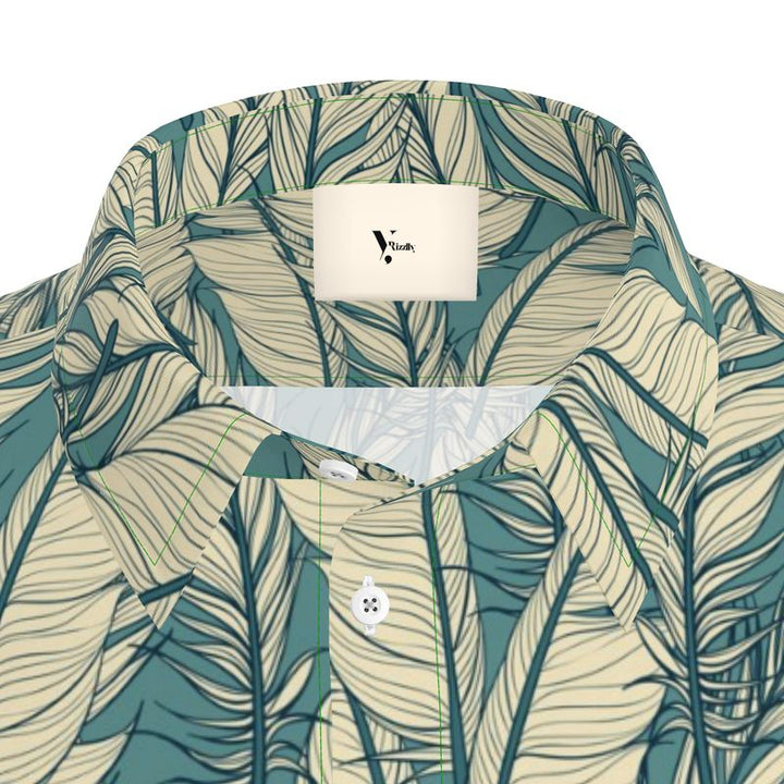 Men’s Short Sleeve Shirt – “Palm Dune” Artwork