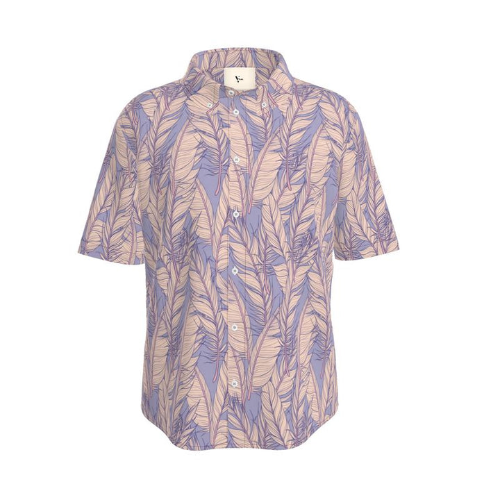 Men’s Short Sleeve Shirt – “Whispered Palms” Artwork