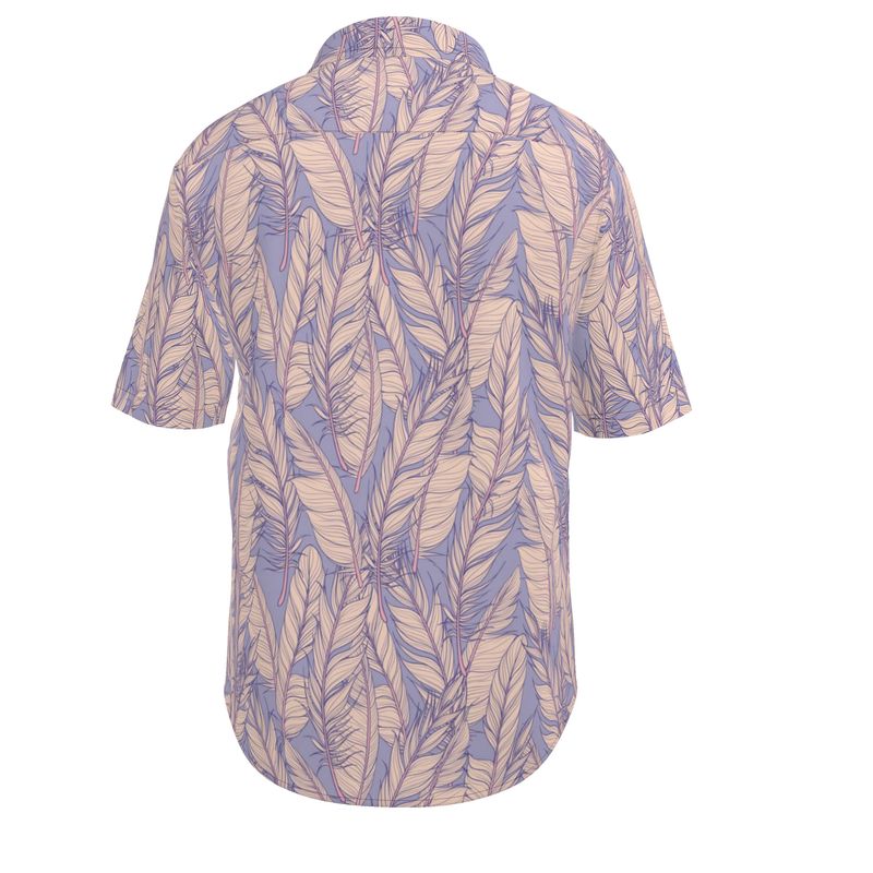 Men’s Short Sleeve Shirt – “Whispered Palms” Artwork
