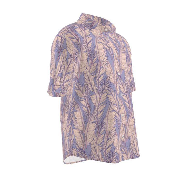 Men’s Short Sleeve Shirt – “Whispered Palms” Artwork
