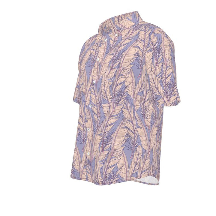 Men’s Short Sleeve Shirt – “Whispered Palms” Artwork