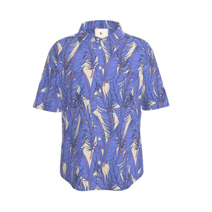 Men’s Short Sleeve Shirt – “Azure Canopy” Artwork
