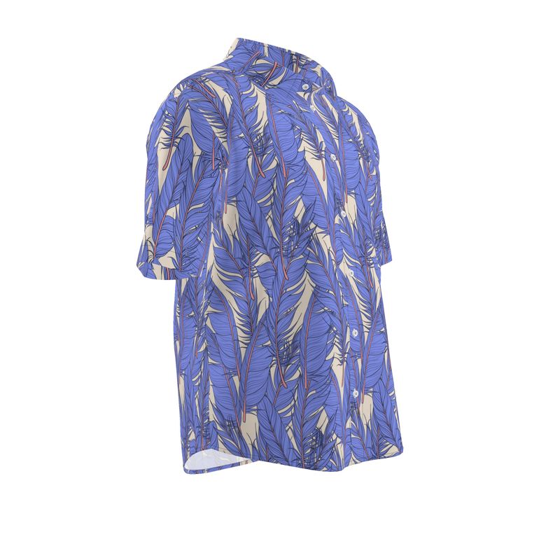 Men’s Short Sleeve Shirt – “Azure Canopy” Artwork