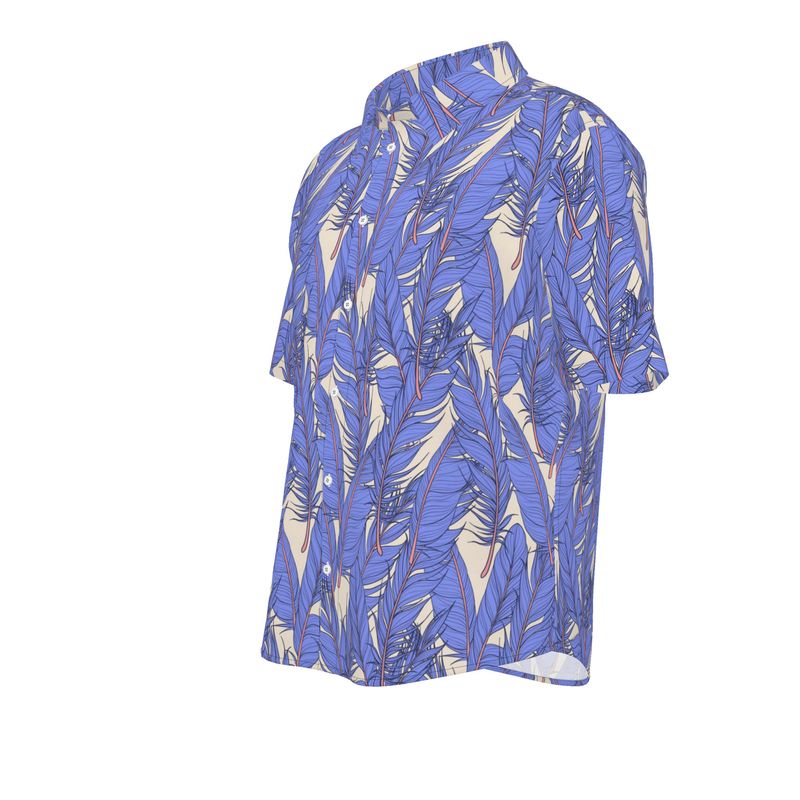 Men’s Short Sleeve Shirt – “Azure Canopy” Artwork