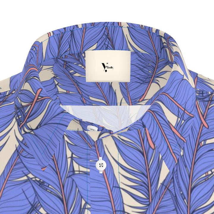 Men’s Short Sleeve Shirt – “Azure Canopy” Artwork