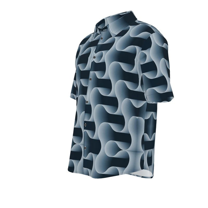 Men’s Short Sleeve Shirt – “Mono Maze” Artwork