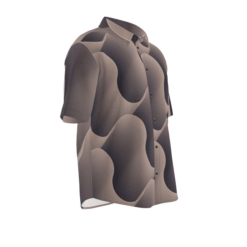 Men’s Short Sleeve Shirt – “Neutral Flow” Artwork
