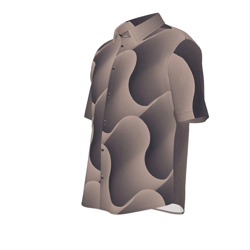 Men’s Short Sleeve Shirt – “Neutral Flow” Artwork