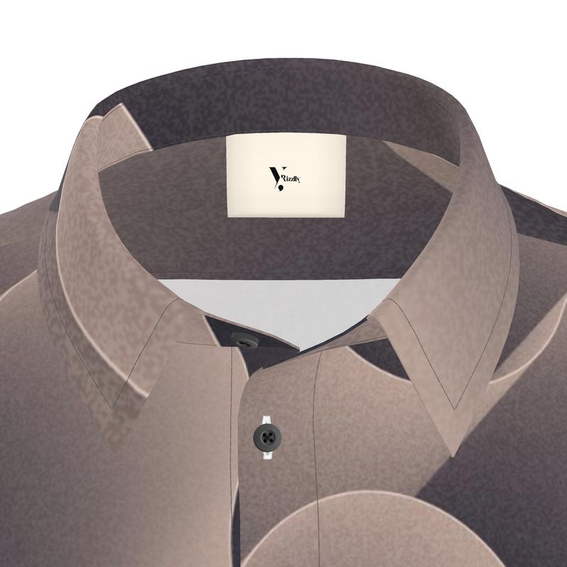 Men’s Short Sleeve Shirt – “Neutral Flow” Artwork