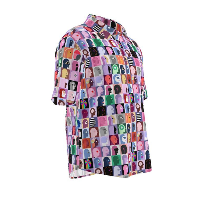 Men’s Short Sleeve Shirt – “Pop Parade” Artwork