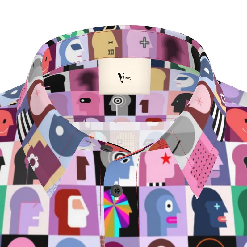Men’s Short Sleeve Shirt – “Pop Parade” Artwork