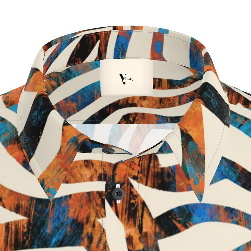 Men’s Short Sleeve Shirt – “Desert Flow” Artwork