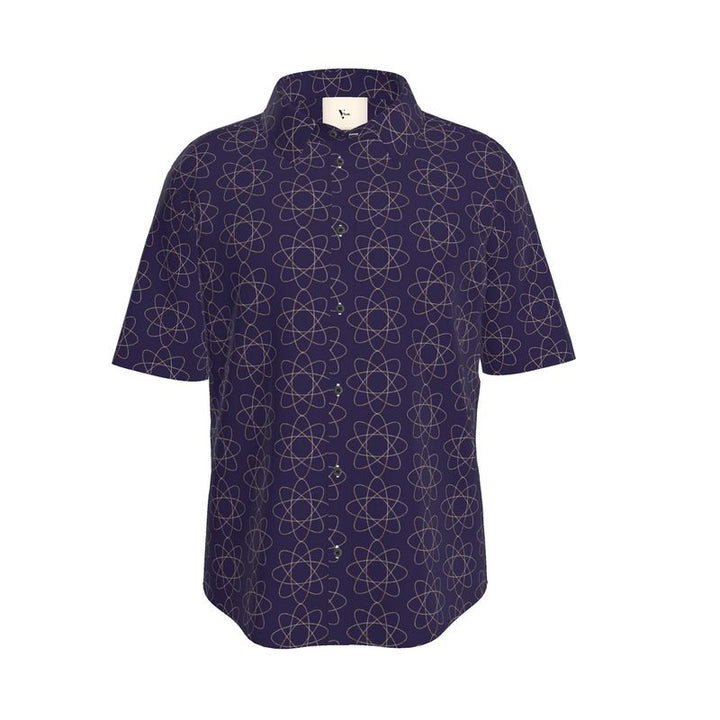 Men’s Short Sleeve Shirt – “Atomic Bloom” Artwork