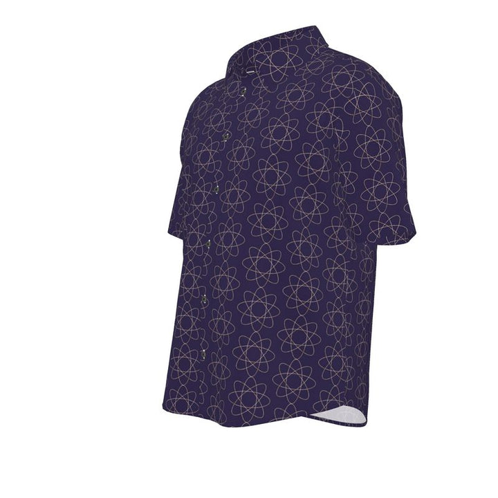Men’s Short Sleeve Shirt – “Atomic Bloom” Artwork
