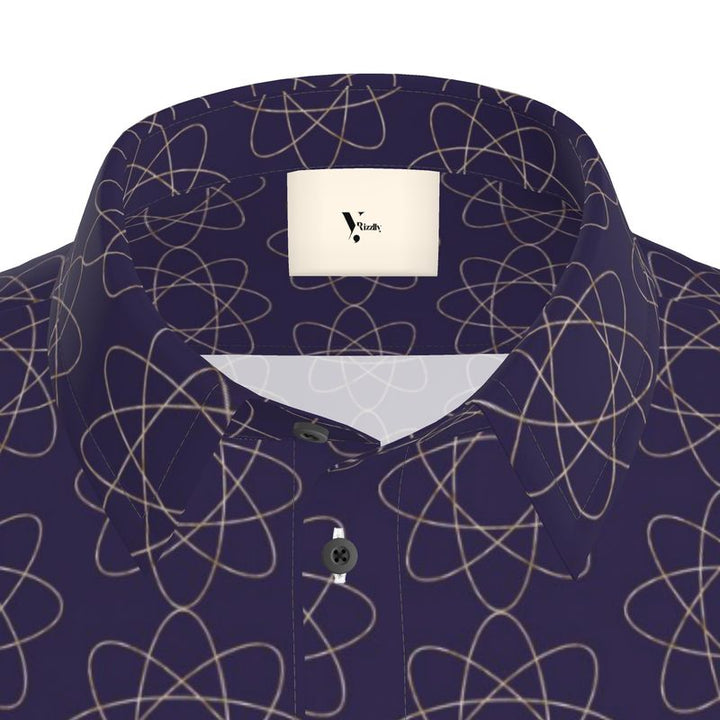 Men’s Short Sleeve Shirt – “Atomic Bloom” Artwork