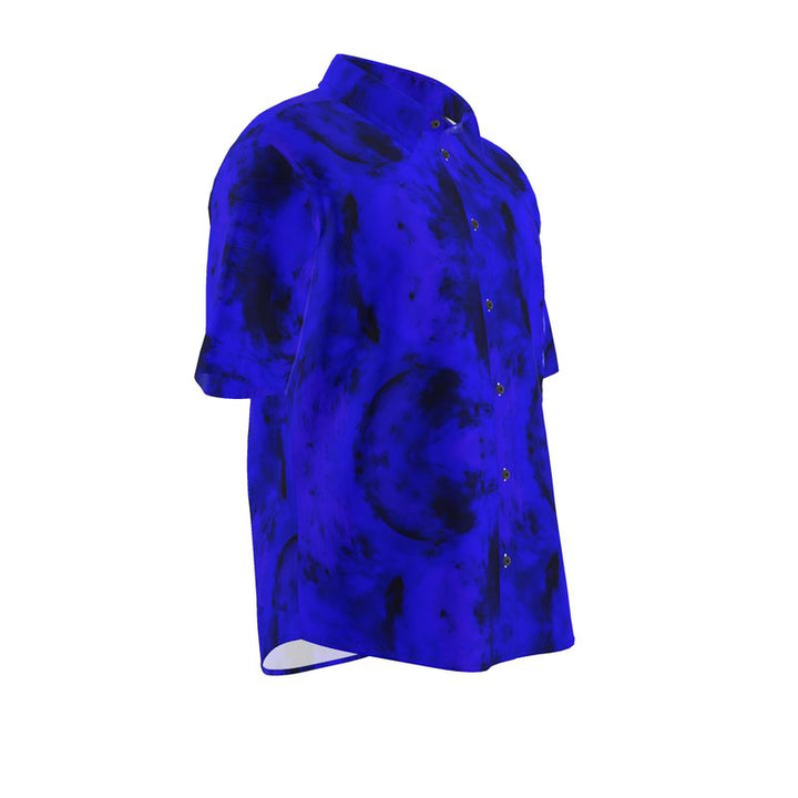 Men’s Short Sleeve Shirt – “Electric Abyss” Artwork