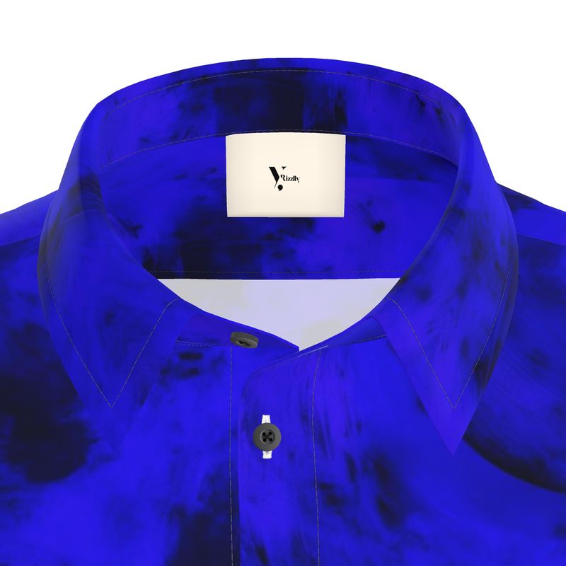 Men’s Short Sleeve Shirt – “Electric Abyss” Artwork