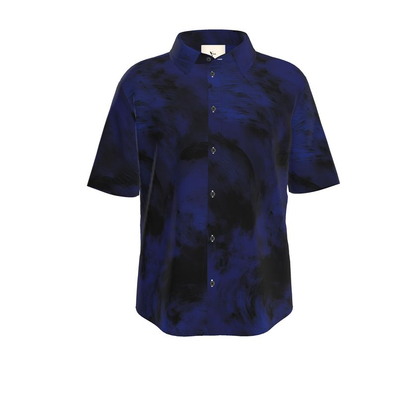 Men’s Short Sleeve Shirt – “Ink Eclipse” Artwork