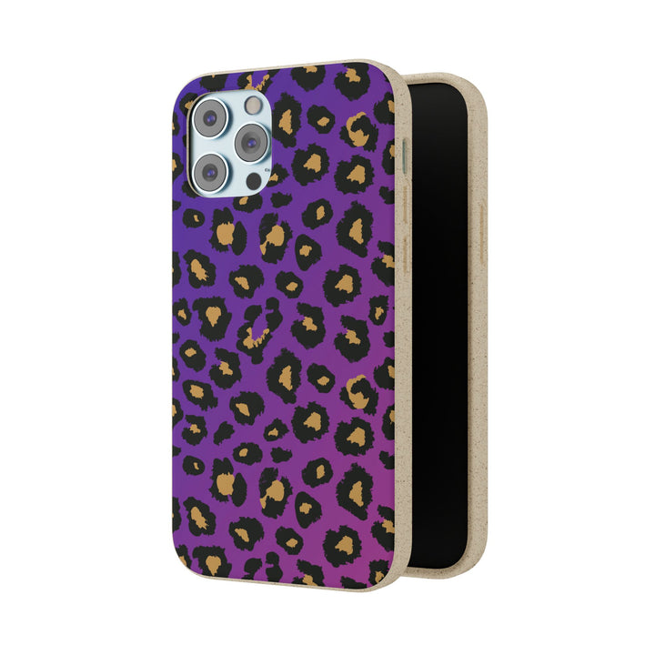 Gradient Leopard Biodegradable Cases