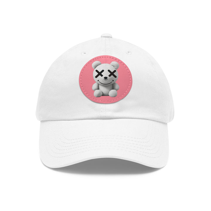 Dad Hat with Leather Patch (Round) - Rizzlly