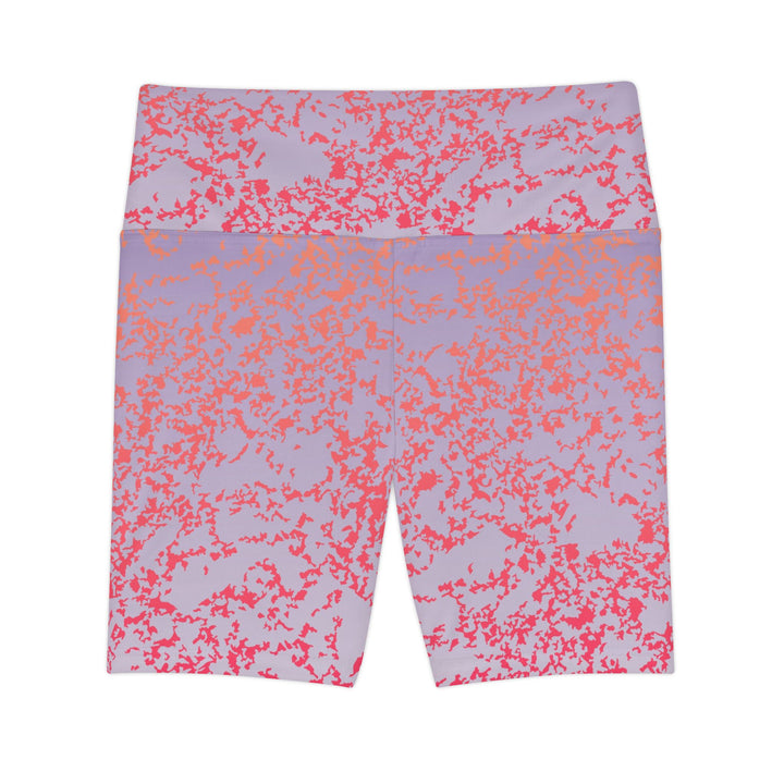 Women's Colorful Workout Shorts - Stylish Activewear for Fitness Enthusiasts
