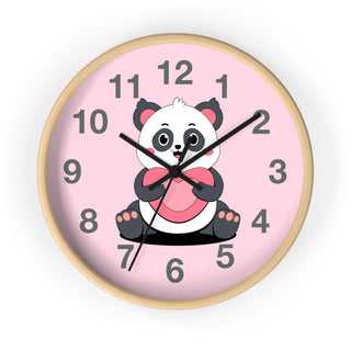 Cute Panda Wall Clock - Adorable Décor for Kids' Rooms