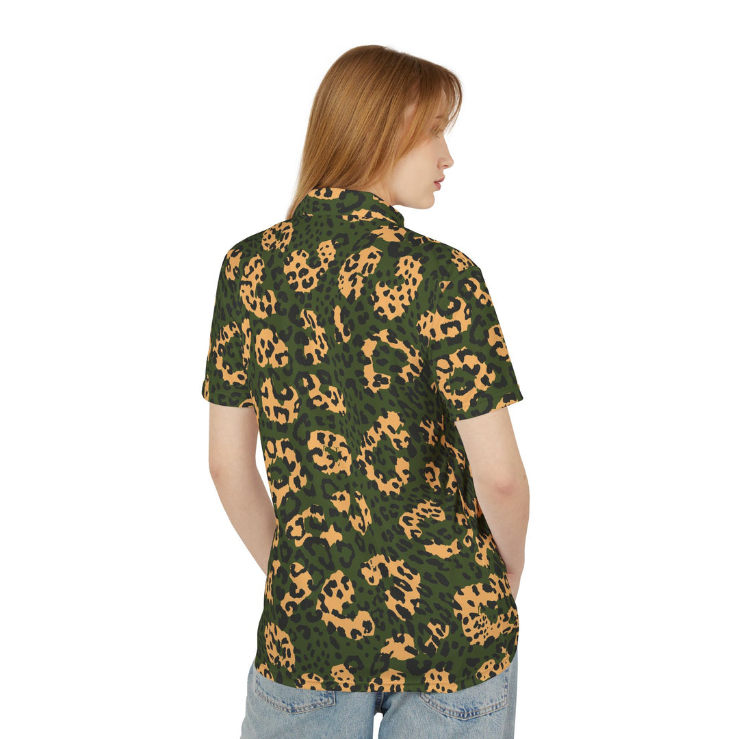 Wild Leopard Polo Shirt
