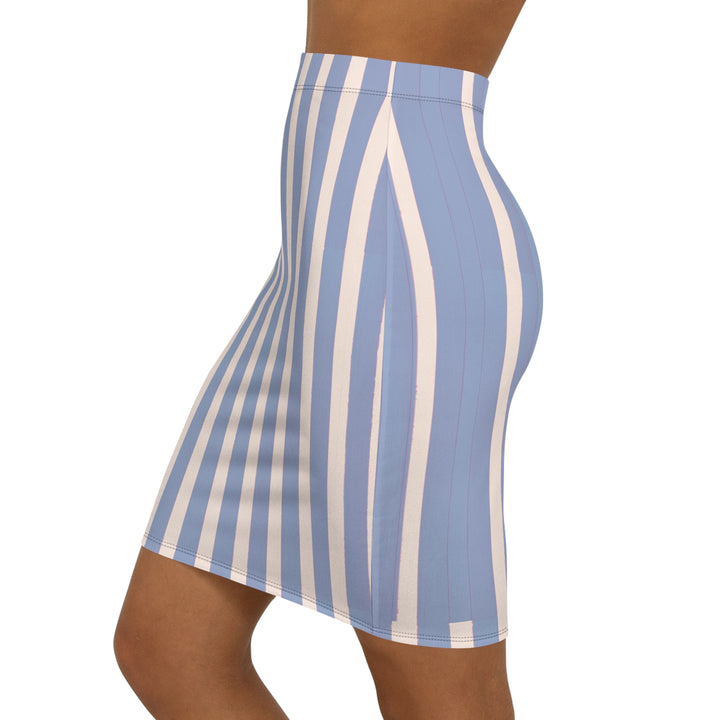 Stylish Striped Women's Pencil Skirt