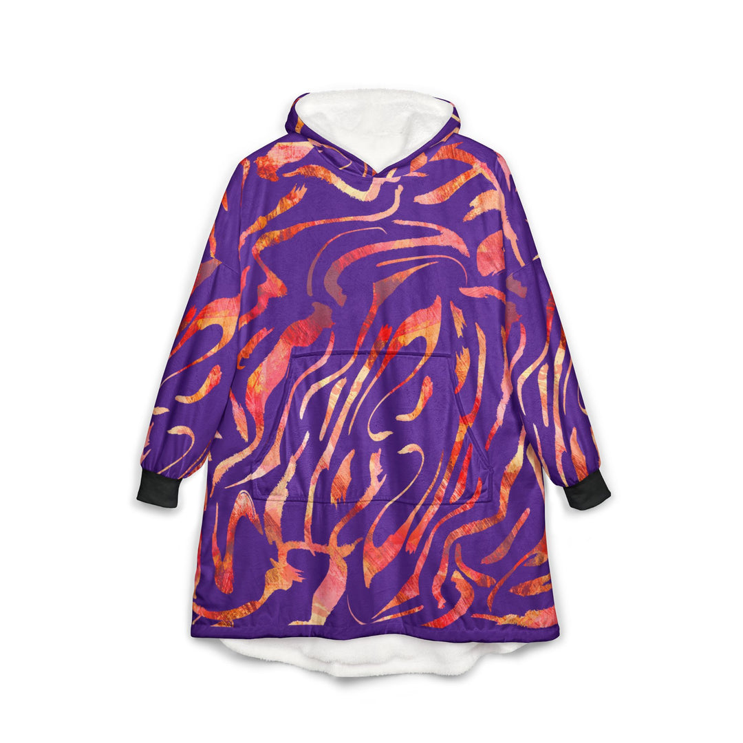 Vibrant Savannah Hooded Blanket