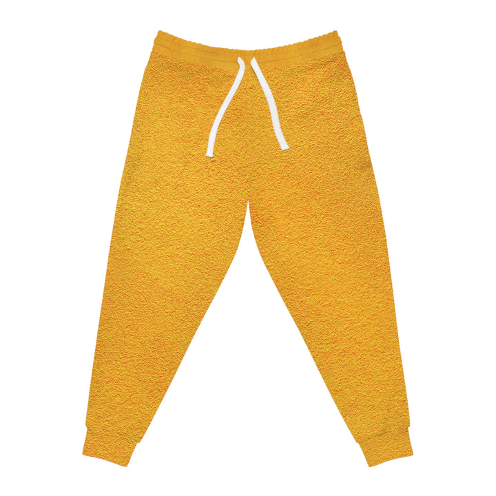Sunny Yellow Athletic Joggers for Active Lifestyle - Rizzlly