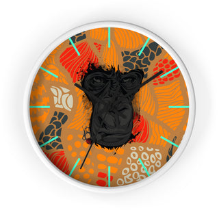 Artistic Gorilla Wall Clock | Unique Home Decor for Animal Lovers