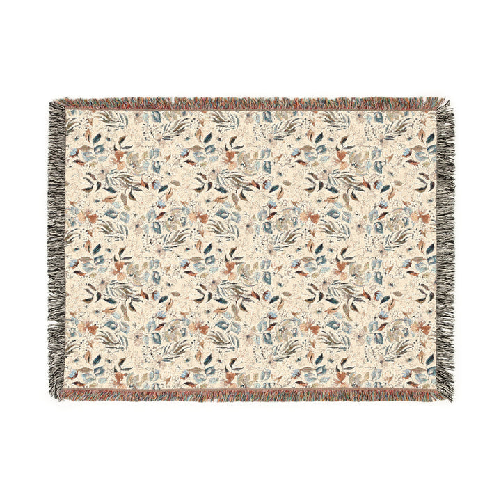 Bohemian Floral Woven Blanket - Rizzlly
