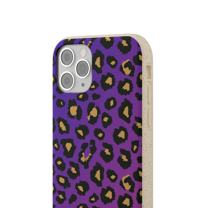 Gradient Leopard Biodegradable Cases