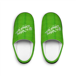 Cozy Women Indoor Slippers - "Life is nothing without Love"