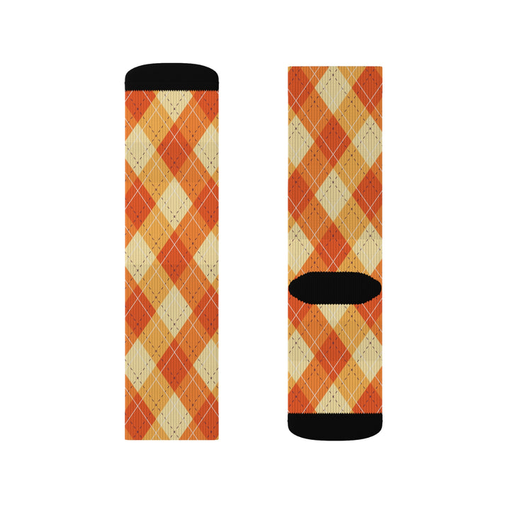 Fall Plaid Socks