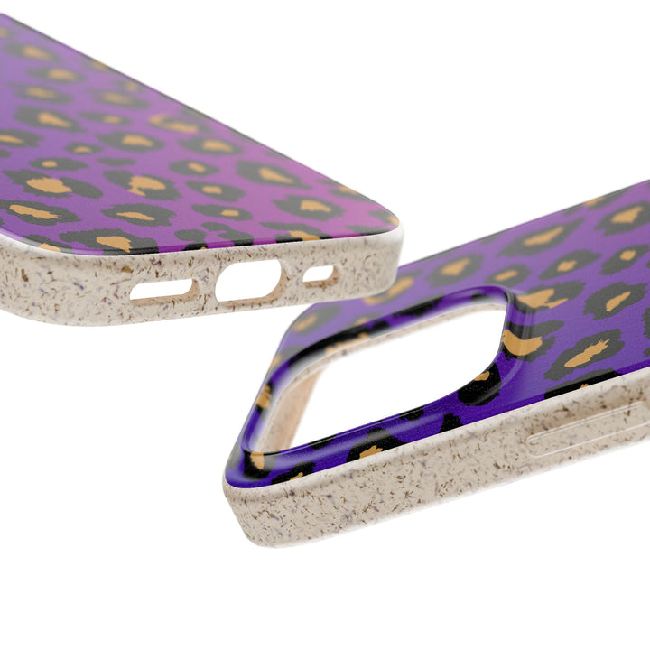 Gradient Leopard Biodegradable Cases