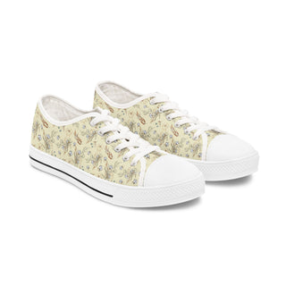 Rizzlly Low Top Sneakers - Beige Floral