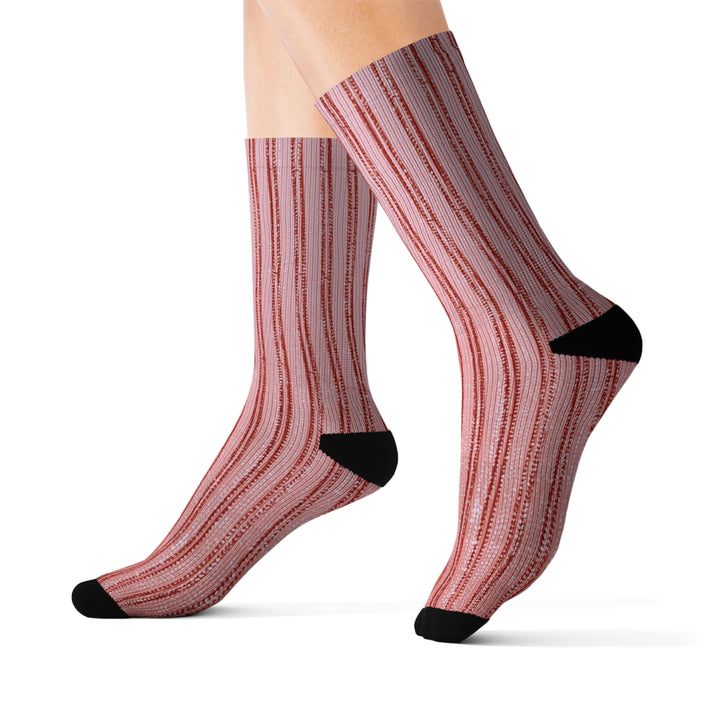 Sublimation Socks Glitter Pink