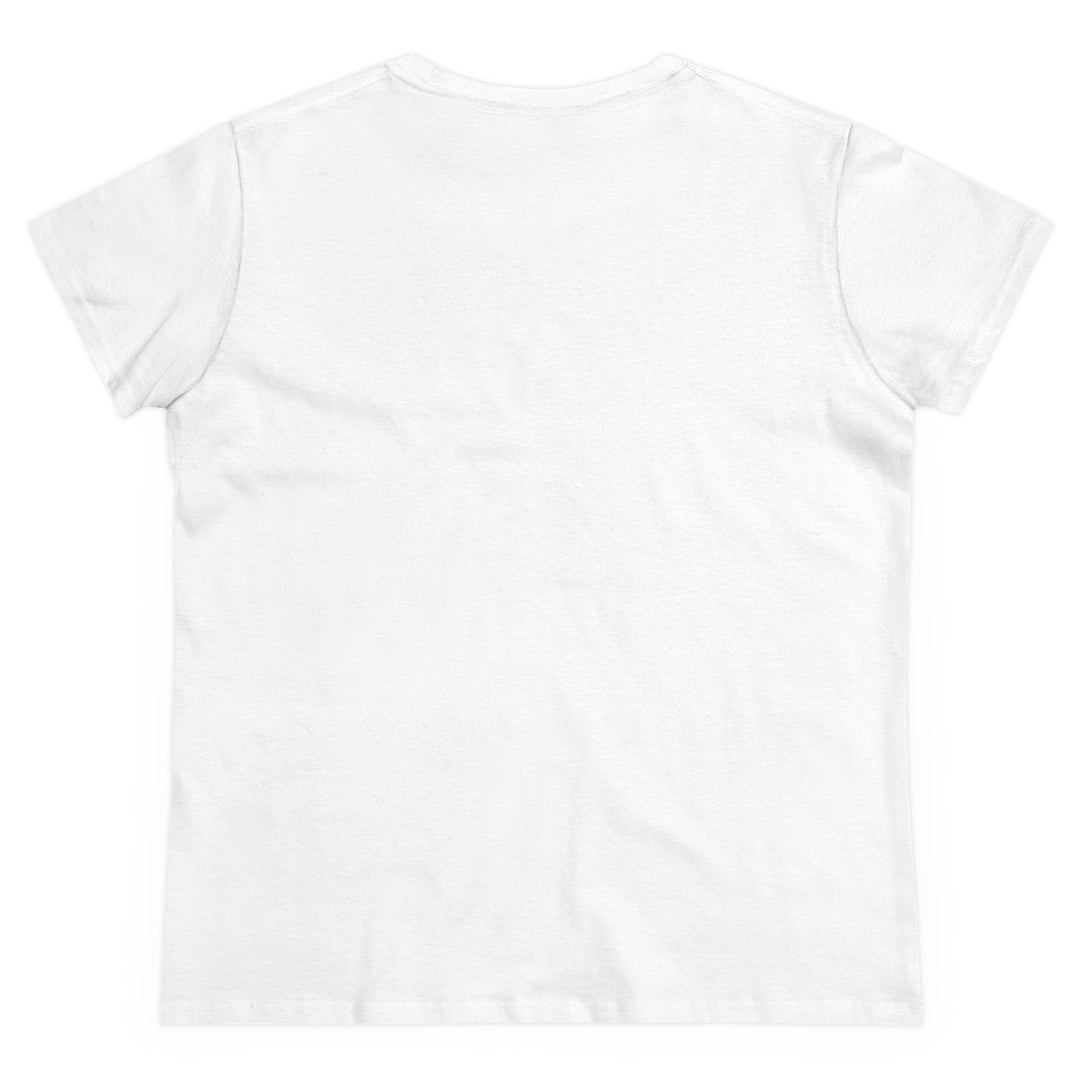 Creative Colorful Women's Midweight Cotton Tee - Light Bulb Design - Rizzlly