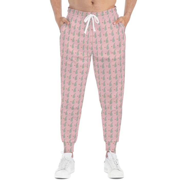 Playful Teardrop Athletic Joggers for Active Comfort - Rizzlly